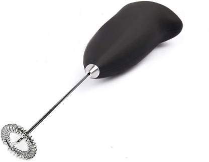 Vendere Stainless Steel Mini Hand Blender for Coffee/Egg Beater Black