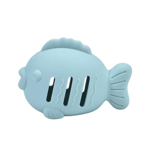 Generisch Slow Feeder Toy - Silicone Fish Dispenser, Indoor Pet Enrichment