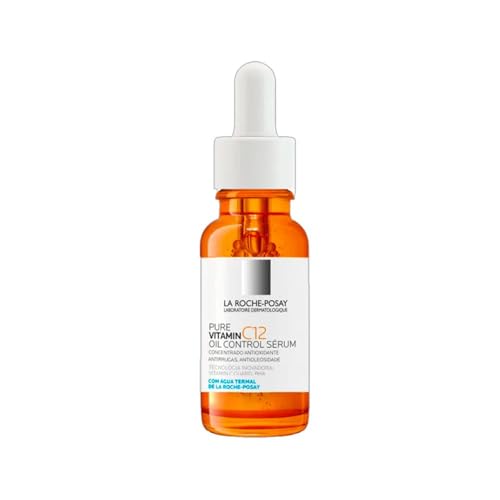 La Roche-Posay, Sérum Antirrugas para Peles Oleosas, Pure Vitamin C12 Oil Control, 15ML La Roche-Posay, Sérum Antirrugas para Peles Oleosas, Pure Vitamin C12 Oil Control, 15ML