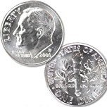2006 P Roosevelt Dime Brilliant Uncirculated