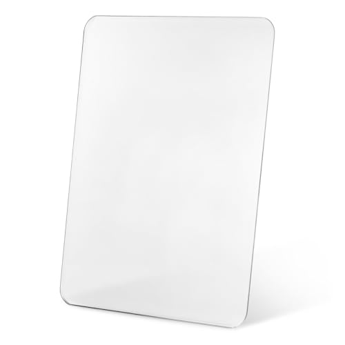 Operitacx Tapis De Souris en Verre, 35 X 26 X 0. 32cm Transparent sous Main, Antidérapant Gaming Mouse Pad De Bureau Jeu pour Le Bureau Et Ordinateur Portable