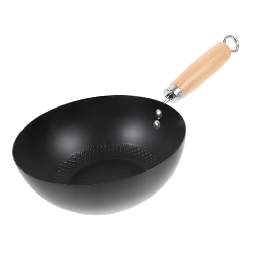 Wok de hierro forjado antiadherente para una persona miniatura 1
