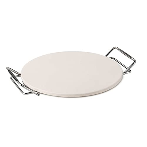Boomex Pizzastein 30 cm und Halterung für Grill 57646