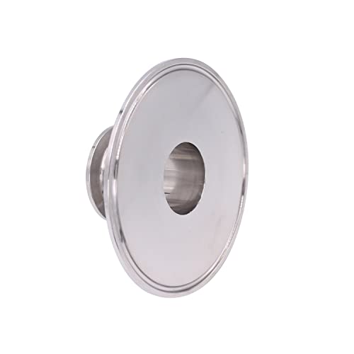 Dernord Sanitary Concentric Reducer Tri Clamp Clover Stainless Steel 304 Sanitary Fitting End Cap Reducer (Tri Clamp Size: 4 Inch X 1.5 Inch) #TOP3