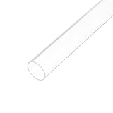 QUARKZMAN Acrylrohr Klarer Rundrohr 18mm(0,7) ID 20mm(0,8) 10 für Lampen und Laternen, Wasserkühlsystem