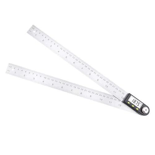 デジタル角度定規分度器測定器 200mm、300mm、500mm(187-102 0-300mm)