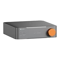 Fosi Audio S3 Hi-Fi-Musik-Streamer Digitaler-Vorverstärker, AK4493SEQ DAC Wi-Fi 6 Bluetooth 5.3, mit XLR-Symmetrie/Optisch/Sub-Ausgang/HDMI eARC, AirPlay 2 Spotify Connect Tidal, 5-Band-EQ