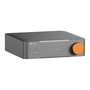 Fosi Audio S3 HiFi Music Streamer DAC Preamp, AK4493SEQ DAC Wi-Fi 6 Bluetooth 5.3, Digital Transport with XLR Balanced/Optical/Sub Out/HDMI eARC, AirPlay 2 Spotify Connect Tidal, 10-Band EQ