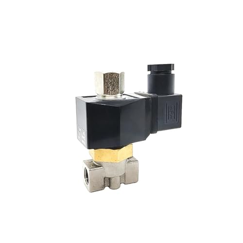 Électrovanne en acier inoxydable normalement ouverte 1/4 durable - 2