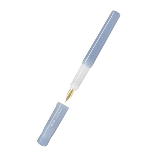 Image of Pilot Fountain Pen, Kakuno, Madoromi Color Series, Fine Nib, Blue, PFKA-1MDLF