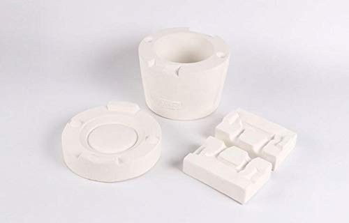 WellieSTR Coffee Cup Ceramic Mold Slump and Hump Mold Set,Plaster Molds Ceramic Container Mold Slump Mold Pottery Clay Mold