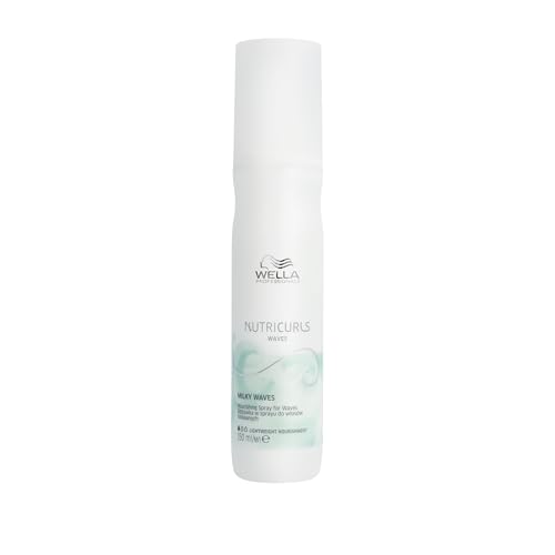 Wella Professionals NUTRICURLS Milky Waves Espray Nutritivo Sin Aclarado para Cabello Ondulado, 150 ml