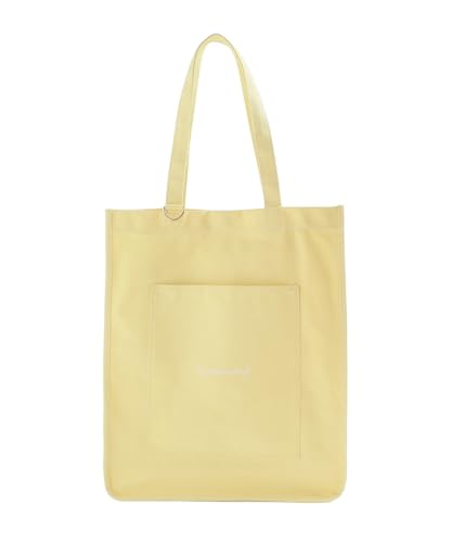 [ハニーズ] バッグ 推し活 大人 おしゃれ うちわ 痛バッグ 遠征 仕切り 旅行 買い物 多ポケットトートバッグ 277121874295 イエロー