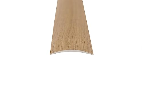 Dalsys zelfklevend overgangsprofiel 100cm x 60mm aluminium egalisatieprofiel, geschikt voor o.a. tegels, laminaat en licht eiken parket - Image 3