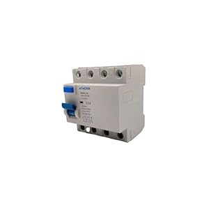 interrupteur différentiel type a fi super immunisé si, 30 ma, 4p, 63 a, 6ka | type a 6ka | 30ma | certificat ce | 240/415v ca | 72mm x 66mm x 83mm | rasmacor