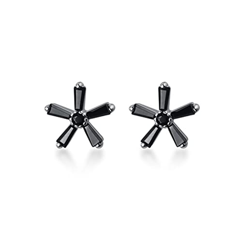 Boucles d'oreilles fleur en argent cadeau femme élégante