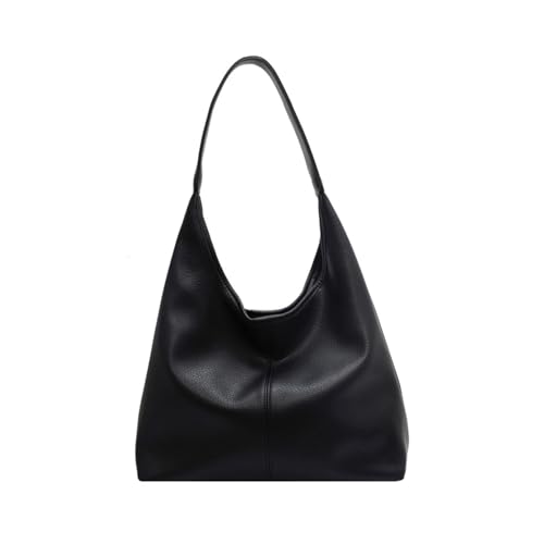 [aninako] ショルダーバッグ レディース トートバッグ 軽量 大容量 肩掛けバッグ おしゃれ 柔らかい PU 防水 通勤 通学 旅行