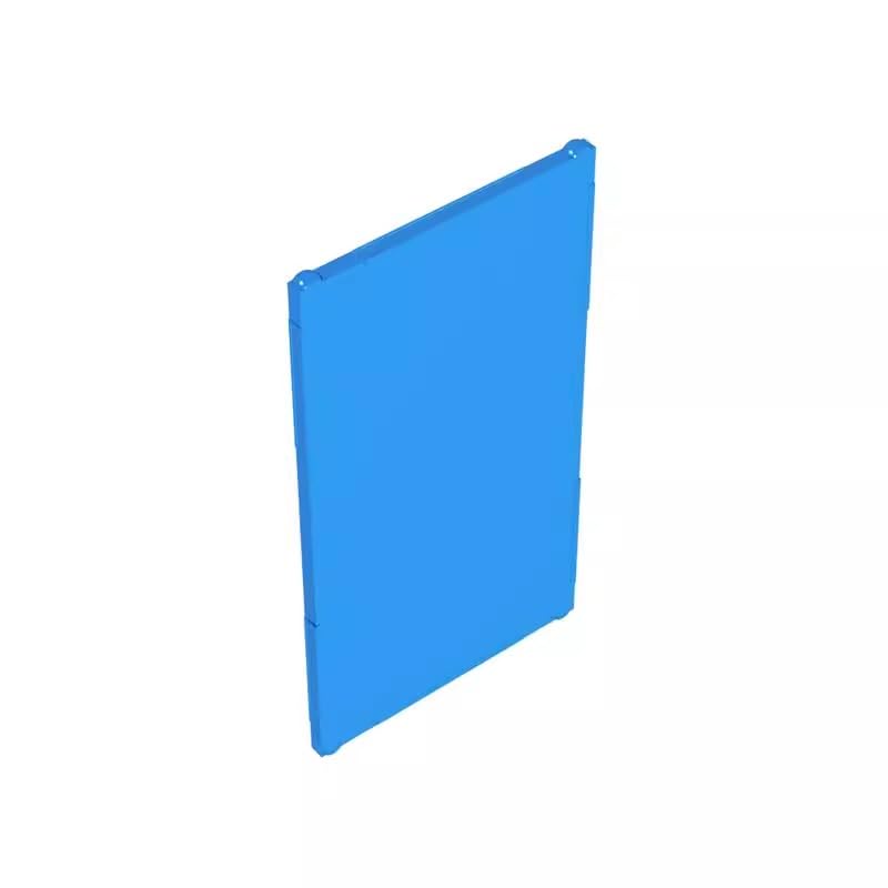 Gobricks 60803 Door Glass for Window 1x4x6 50 Pieces GDS-877 Compatible with Lego Building Blocks Color:Trans-Dark Blue
