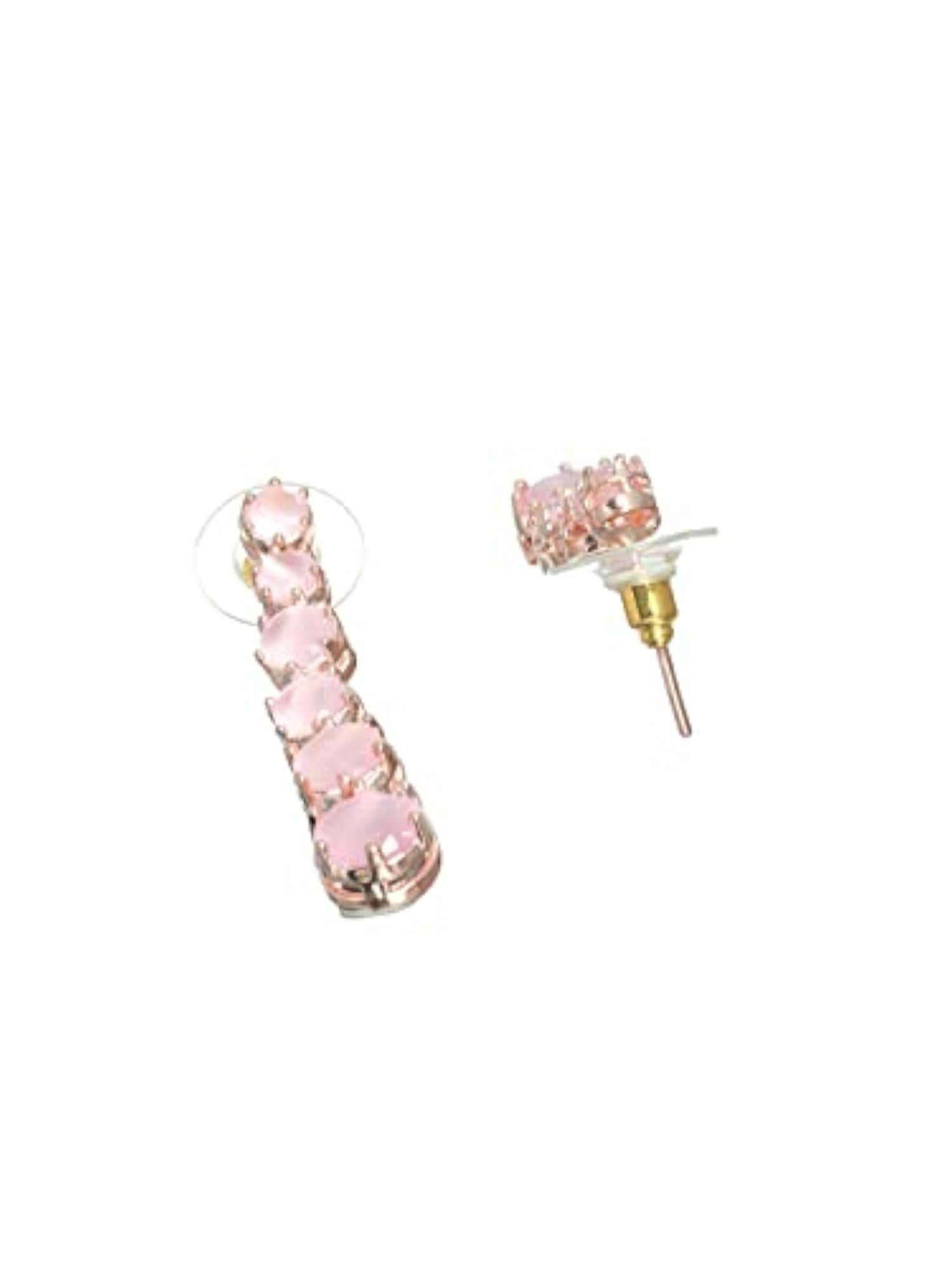 Solitaire Silver Plated Jewellery Set, Timeless Elegance