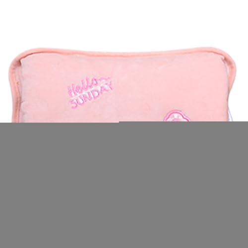 Bolsas De Agua Caliente Con Fundas, Bolsas De Aguas Térmica Calefactable, B-olsas De Aguas Caliente Peluche Eléctrica Hot Water Bag, Para Aliviar El Dolor De Espalda Y Cintura,27x19x4cm
