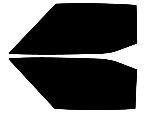 True Line Automotive Precut Window Tint Kit Compatible with Chevrolet Corvette Coupe 1970-1977 20% Fronts Only