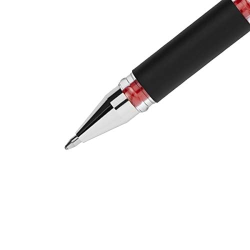 Bolígrafo Uni-Ball 207 Impact Roller Gel Tinta Roja miniatura 5