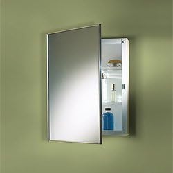 Jensen M18369301 Basic Styleline Surface Mount Steel Medicine Cabinet