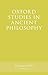 Oxford Studies in Ancient Philosophy, Volume 63