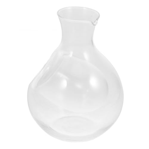 Toyvian Carafe à Whisky Verre Transparent Décanteur à Vin Clair Japonais Distributeur de Liqueur Décoratif pour Usage Domestique Élégance Culturelle et Aération Améliorée