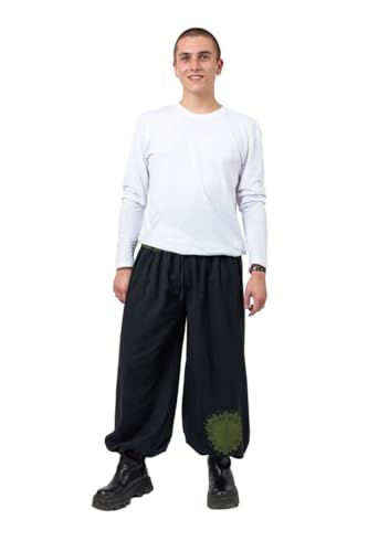 Pantalon sarouel bouffant ample taille unique pour homme et femme