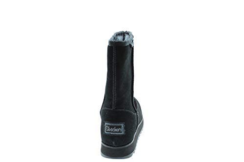 Skechers Keepsakes 2.0 First Flurry Womens Mid Calf Boots Black 6 #TOP2