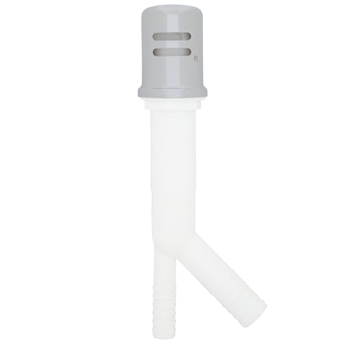 Westbrass Air Gap Kit with Skirted Brass Cap, Polished Chrome, D200-1-26