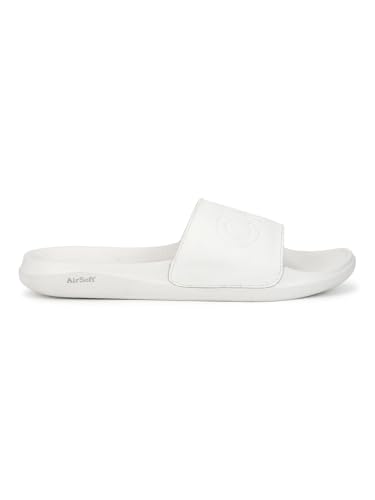 Image of CHUPPS Pure Black Drift Orthopedic Slippers | Soft Footpharma Footbed | Breathable Ventilation Holes | Lightweight Flip Flops | Anti-Skid Chappals for Everyday For Mens