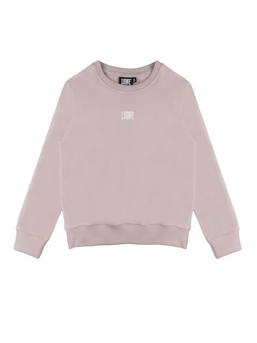 LEONE 1947 Sudadera niña Apparel Cuello Redondo Logo pequeño Lavanda Invierno