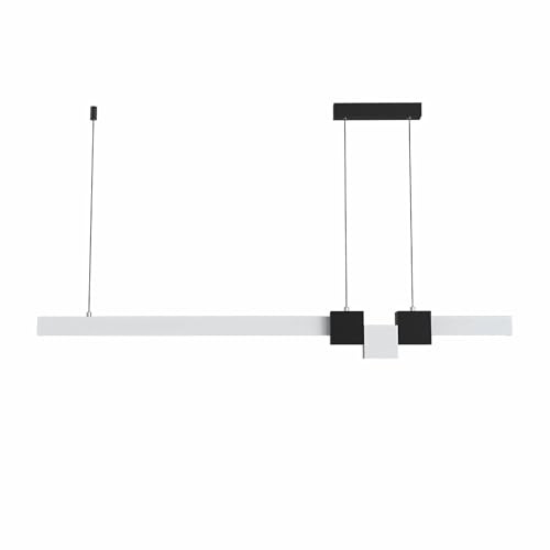 Lampe suspendue LED à intensité variable et hauteur ajustable pour table et bureau - 3