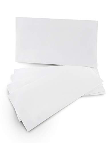 300#6 3/4 Security Tinted Self-Seal Envelopes - No Window, Enveguard, Size 3-5/8 X 6-1/2 Inches - White - 24 Lb - 300 Count (34300) #TOP1