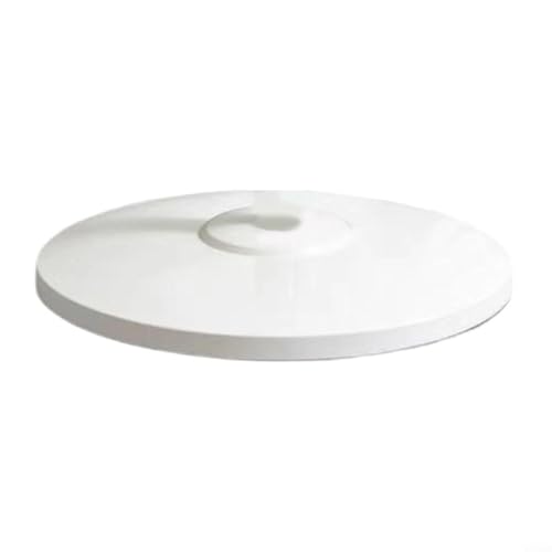 ComfyHarbor Base de ventilador de pie con peso, pie redondo de repuesto de 40 x 40 cm con agujero de montaje de 3,8 cm, placa de soporte estable antivuelco para la mayoría de los modelos estándar