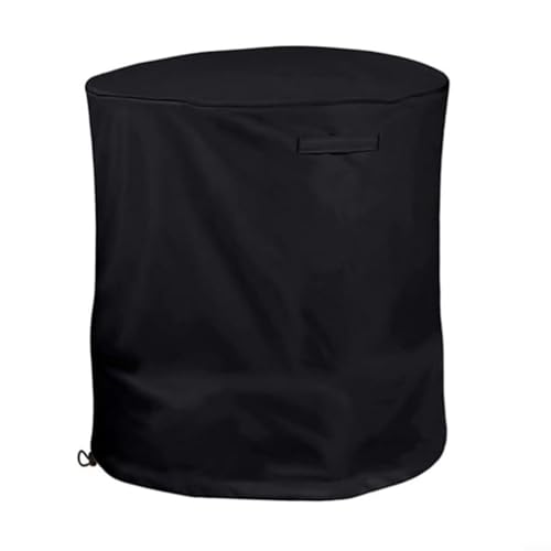 Glewi Cubierta de madera eléctrica para astilladora de 85 x 110 cm, resistente al agua, para uso al aire libre, con resistencia a los rayos UV y al desgarro, tela Oxford 210D, color negro