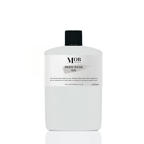 Reed Diffuser Base Oil - Ready Mixed - Suitable for car perfumes - Simply Add Your Own Scent 100mL - 1Litre (100mL)