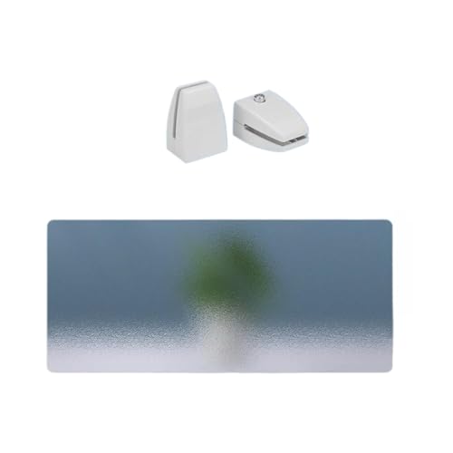 Zitixo パーテーション 厚さ4mm 卓上 デスク用 アクリル板 仕切り板 目隠し 衝立 デスク 間仕切り 組立簡単 穴あけ不要 フロスト 飛沫防止 パーソナルパーティション クランプ式 サイド用 オフィス テスト生向け 学校 病院 薬局 衝立 飲食店