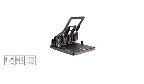 Perfurador Profissional HDP-4160 p/150 folhas KANGARO, CIS, 19.0900, Preto