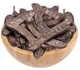 كبسولات خروب عضوية مجففة - حلاوة طبيعية للوجبات الخفيفة الصحية والخبز والمشروبات، وزن 1 كيلوجرام