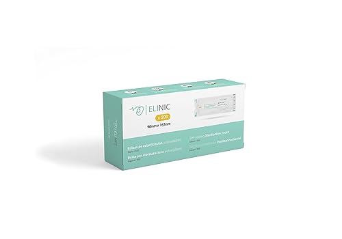 Bolsas autoadhesivas para esterilización por vapor y EtO Elinic® 200 uds. (90 * 165mm)
