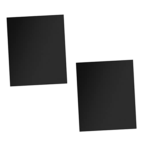 Holibanna 5Pcs Heat BBQ Grill Mat Non Stick Portable Outdoor Cooking Pad for Safe Grilling for Chicken Fish Veggies More Reusable Easy to Clean Black