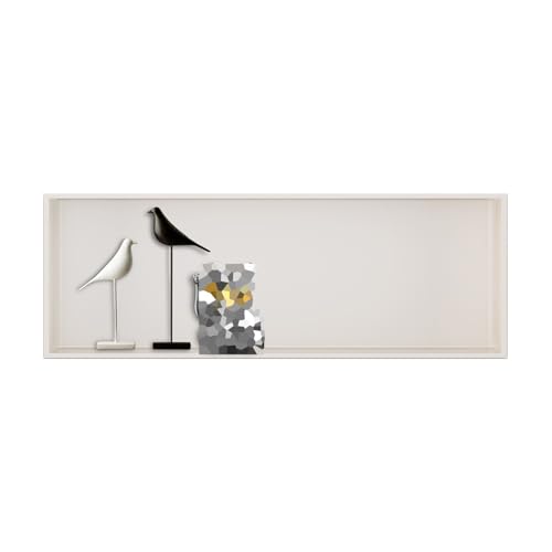 FDSAWDFC Stainless Steel Shower Niche Wet Room Alcove Recessed Shower Caddy for Bedroom Kitchen Living Room Bathroom Shelves