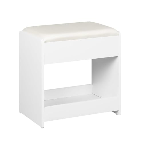 Hzuaneri Hocker Schminktisch, Sitzhocker gepolstert, mit...
