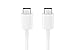 Samsung Galaxy USB-C Cable (USB-C to USB-C) - White- US Version with Warranty, Laptop