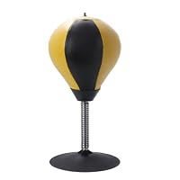 Sac De Frappe De Bureau – Boule De Boxe Anti-stress Avec Ventouse, Ressort Robuste – Pour Enfants, Ados Et Adultes