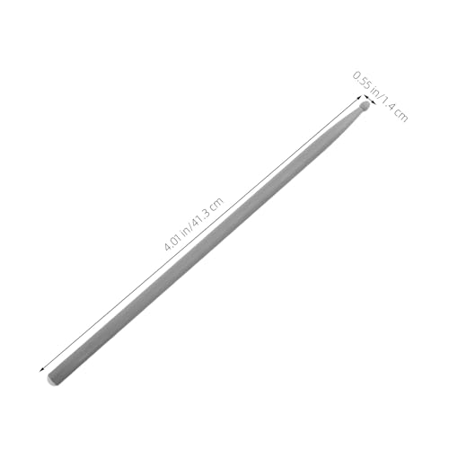 Kisangel Baquetas de Fibra de Carbono para Bateristas, Antideslizantes con Agarre Cómodo, Diseño Portátil para Práctica y Presentación miniatura 2