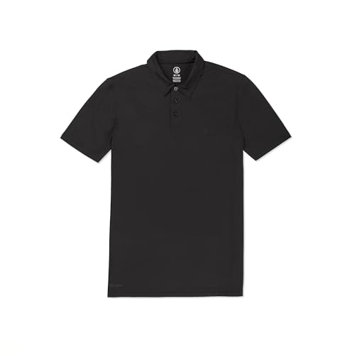 Volcom Men's Hazard Performance Short Sleeve Lightweight Golf Polo